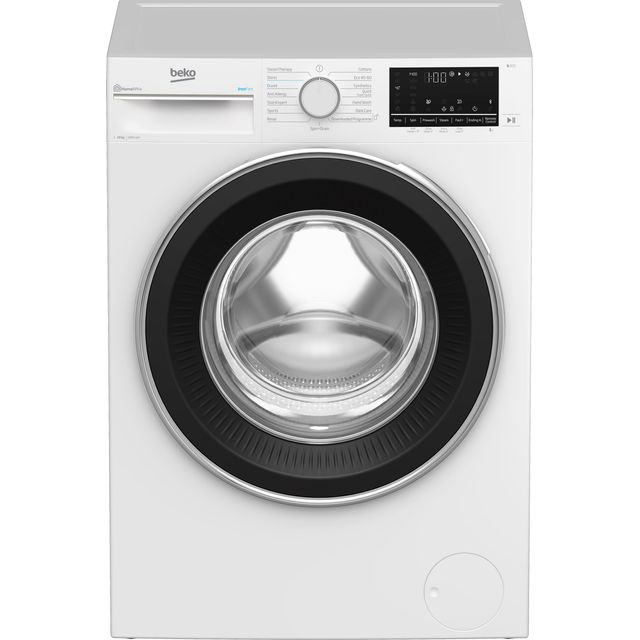 Beko IronFast RecycledTub™ B3W51042IW 10Kg Washing Machine with 1400 rpm - White - B Rated