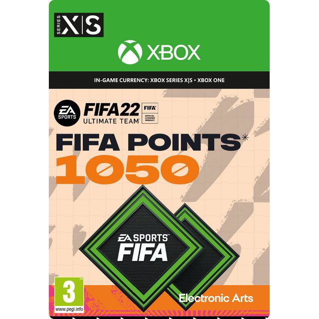 Xbox FIFA 22: 1,050 FIFA Points - Digital Code 