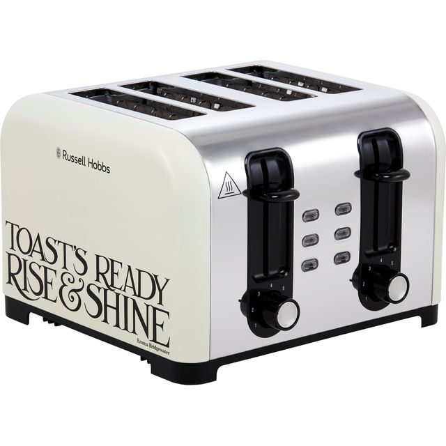 Russell Hobbs Emma Bridgewater Toast & Marmalade Design 23548 4 Slice Toaster - Cream