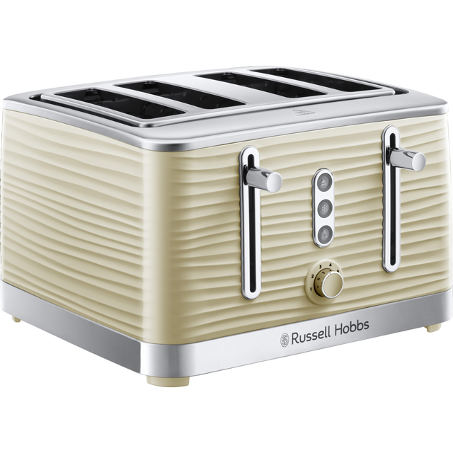 Russell Hobbs Inspire 24384 4 Slice Toaster - Cream