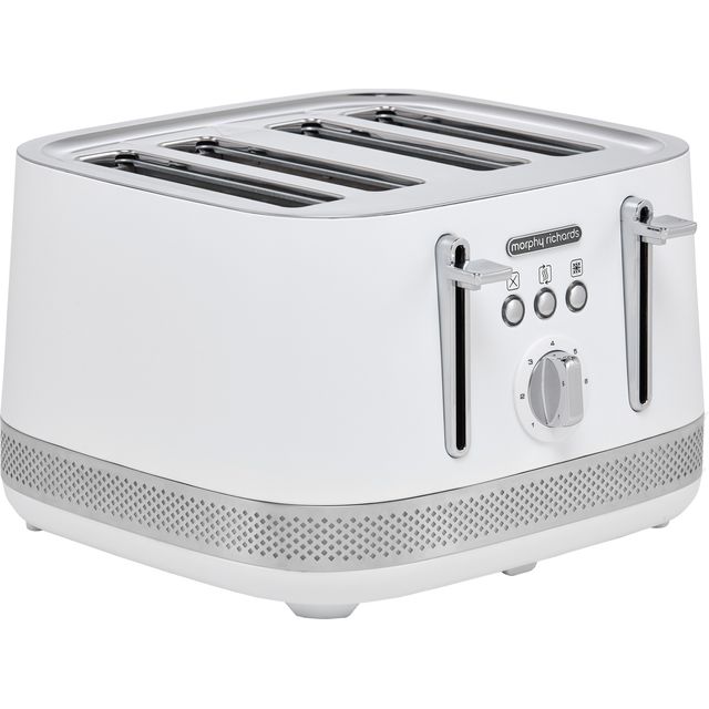 Morphy Richards Illumination 248021 4 Slice Toaster - White