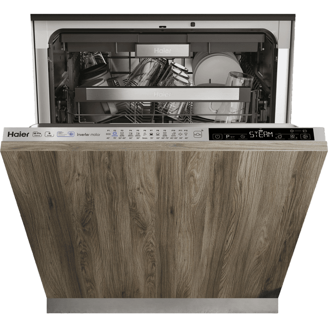 Haier XIB6B2S3FS Fully Integrated Standard Dishwasher - Silver - XIB6B2S3FS_SI - 1