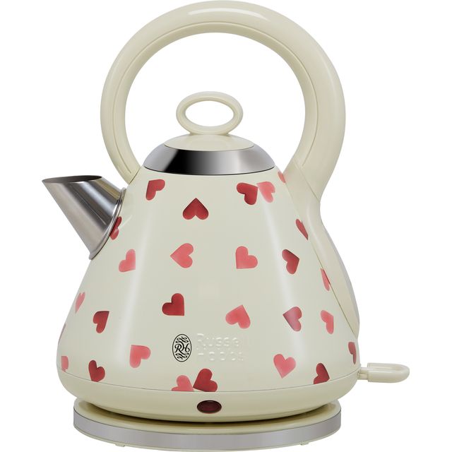 Russell Hobbs Emma Bridgewater Pink Hearts Design 28330 Kettle - Cream
