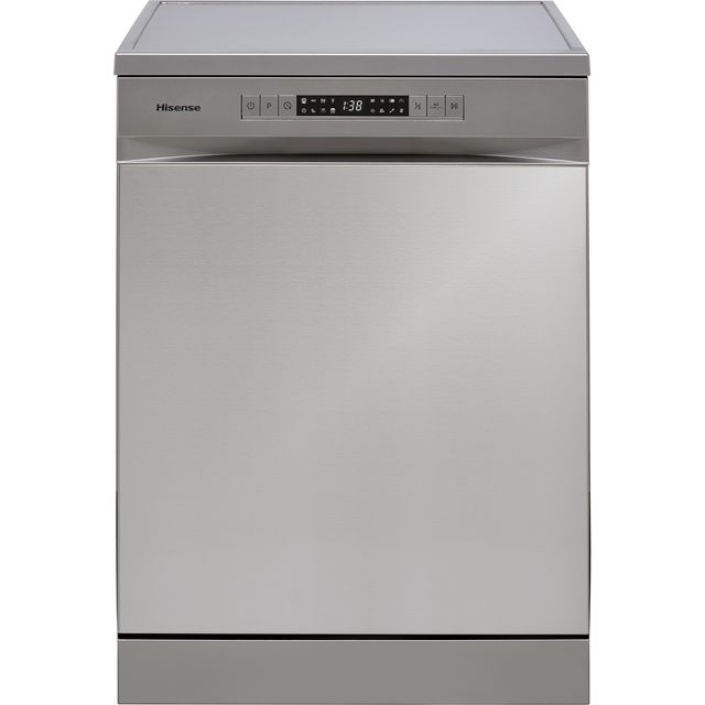 Hisense HS622E90XUK Standard Dishwasher - Stainless Steel - E Rated