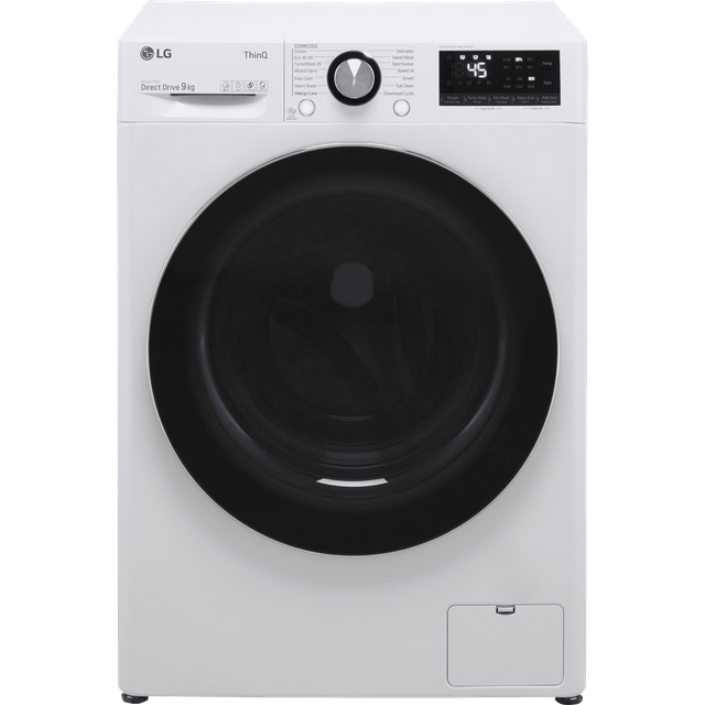 LG V10 F6V1009WTSE 9kg Washing Machine with 1600 rpm - White - A Rated