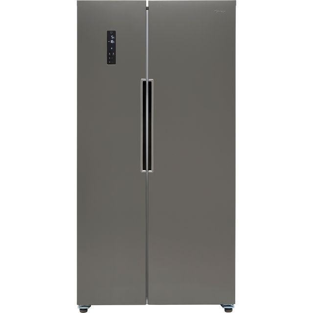 Candy CHSBSV5172XKN American Fridge Freezer - Stainless Steel Effect - F Rated 
