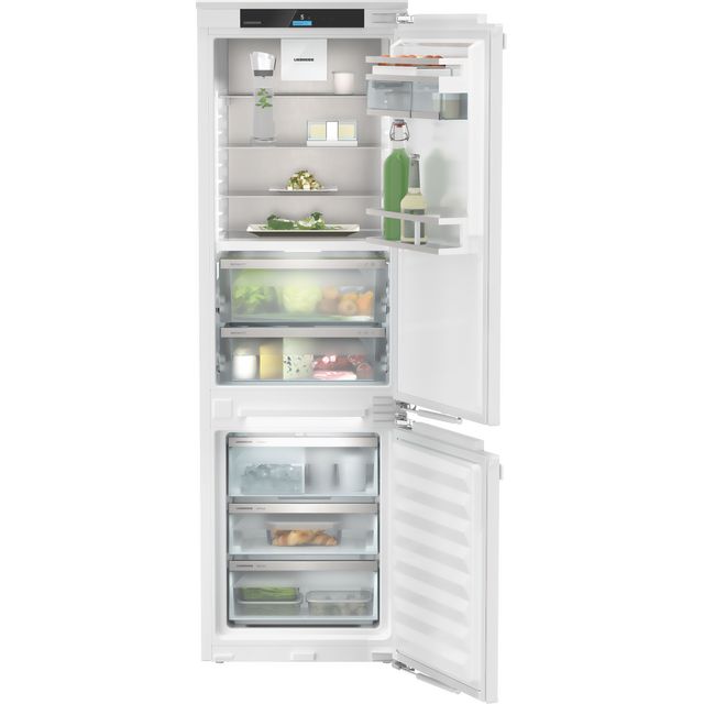 Liebherr EasyFresh ICBNdi5163 Integrated Frost Free Fridge Freezer with Fixed Door Fixing Kit - White - D Rated - ICBNdi5163_WH - 1