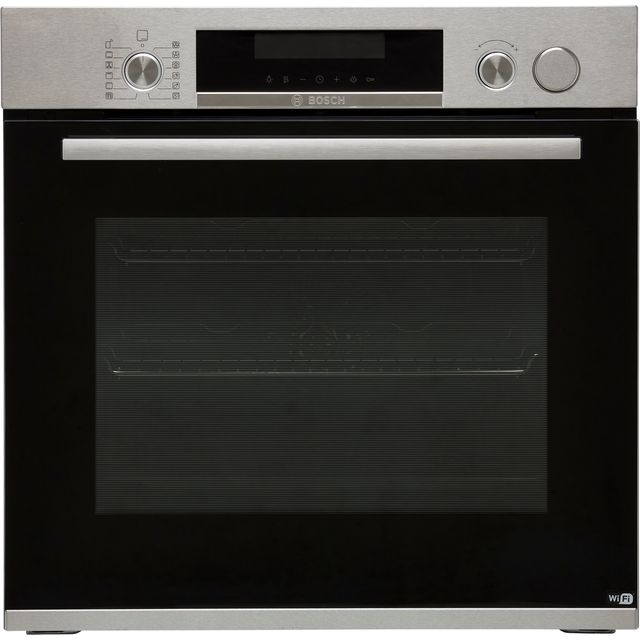 Bosch Serie 6 HRS578BS6B Built In Electric Single Oven - Stainless Steel - HRS578BS6B_SS - 1