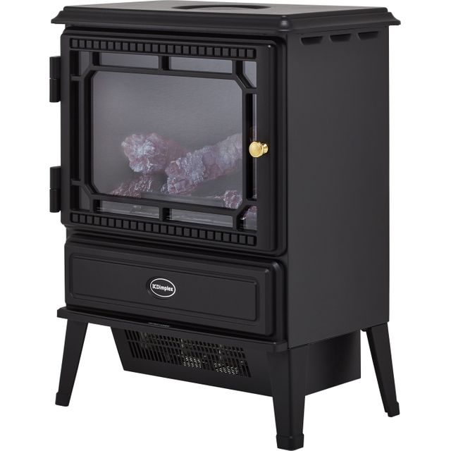 Dimplex Gosford GOS20 Log Effect Electric Stove With Remote Control - Black 