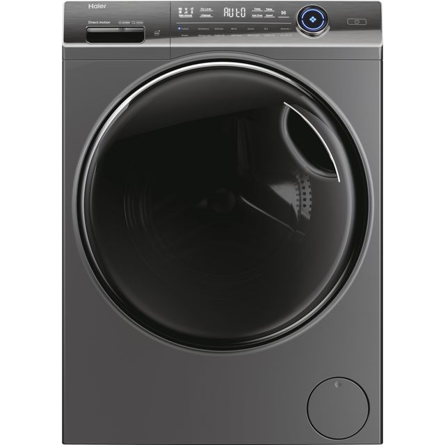 Haier HWD10BD14979SNUK Wifi Connected 10Kg / 6Kg Washer Dryer with 1400 rpm - Graphite - D Rated [Wash&Dry], A Rated [Wash Only]