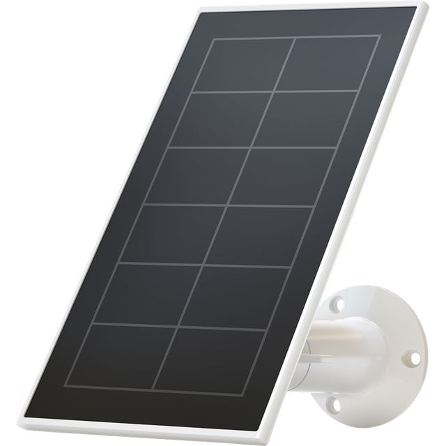 Arlo Solar Panel Charger Smart Home Security Camera - White 