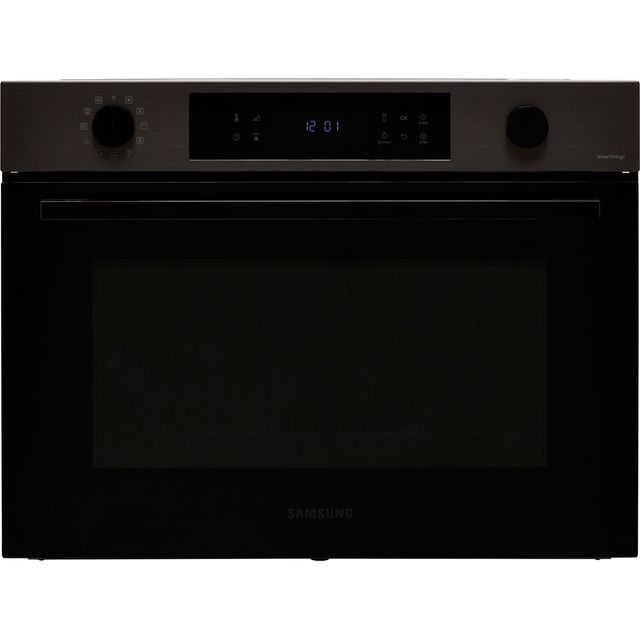 Samsung Series 4 NQ5B4553FBB Wifi Connected Built In Compact Electric Single Oven with Microwave Function - Black / Stainless Steel