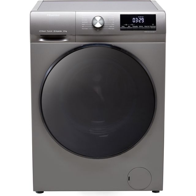 Hisense 3 Series WFQA1014EVJMT 10Kg Washing Machine - Titanium - WFQA1014EVJMT_TI - 1