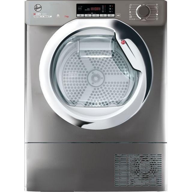 Hoover BATD H7A1TCER-80 7kg Heat Pump Tumble Dryer - Anthracite/Chrome - BATD H7A1TCER-80_ANC - 1