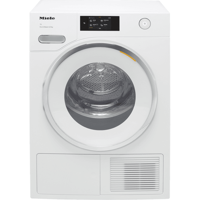 Miele TWR780WP Wifi Connected 9Kg Heat Pump Tumble Dryer - White - A+++ Rated