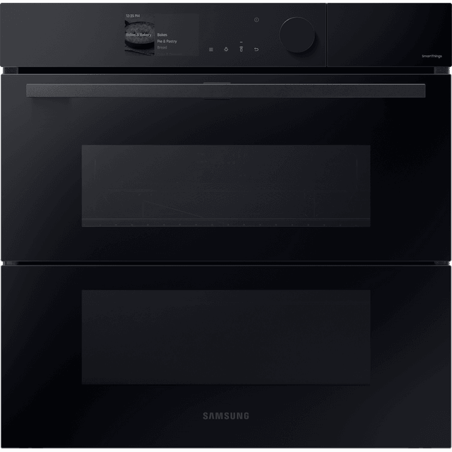 Samsung Series 6 Bespoke NV7B6785JAK Built In Electric Single Oven with added Steam Function - Clean Black - A+ Rated