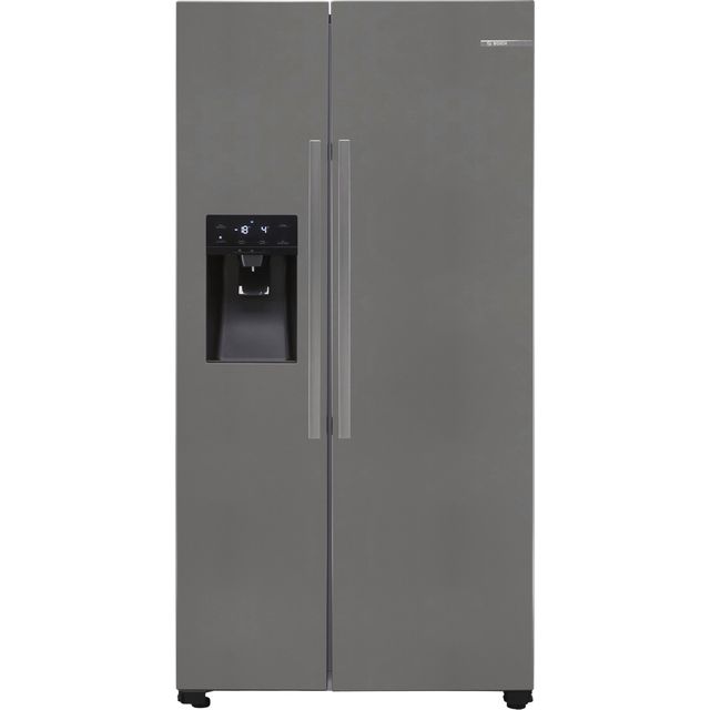 Bosch Series 6 American Fridge Freezer - Stainless Steel Effect - F Rated