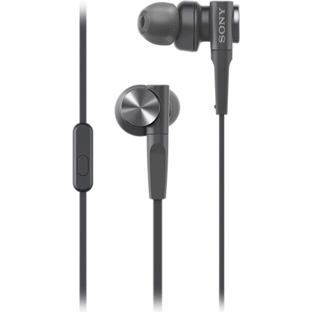 Sony Extra Bass MDRXB55AP In-Ear Headphones - Black