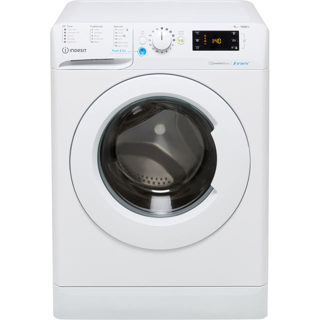 Indesit BWE91496XWUKN 9Kg Washing Machine - White - BWE91496XWUKN_WH - 1