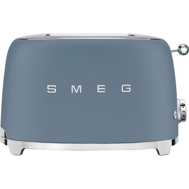 Smeg 50's Retro TSF01SBMUK 2 Slice Toaster - Storm Blue