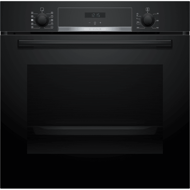 Bosch Series 4 HQA534BB3B Built In Electric Single Oven - Black - A+ Rated