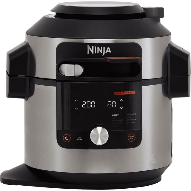 Ninja Foodi MAX 15-in-1 SmartLid OL750UK_BSS Multi-Cooker with 7.5-Litre capacity, 15 Cooking Functions, Air Fry Function, Steam Roast Function 