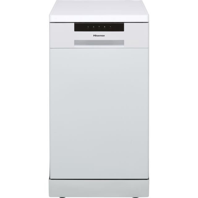 Hisense HS523E15WUK Slimline Dishwasher - White - HS523E15WUK_WH - 1