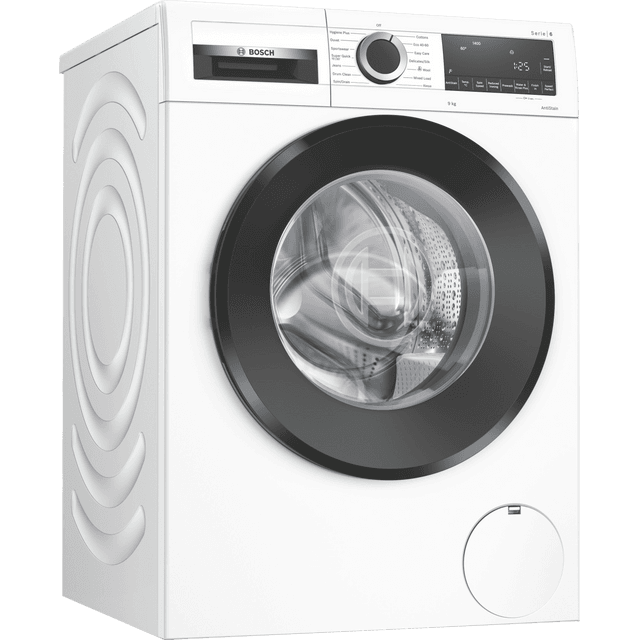 Bosch Series 6 WGG24409GB 9Kg Washing Machine - White - WGG24409GB_WH - 1