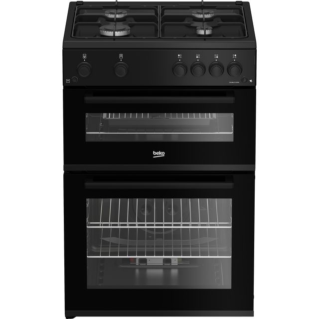 Beko FDG6201K 60cm Freestanding Gas Cooker - Black - A/A+ Rated