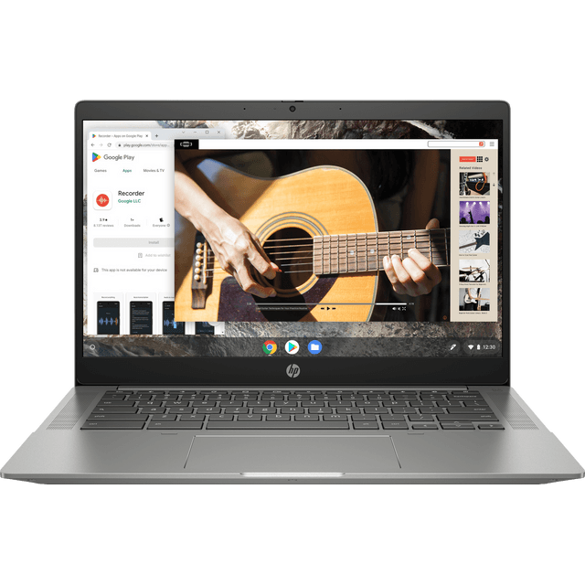 HP 14b-na0005na 14" Chromebook Laptop - Silver
