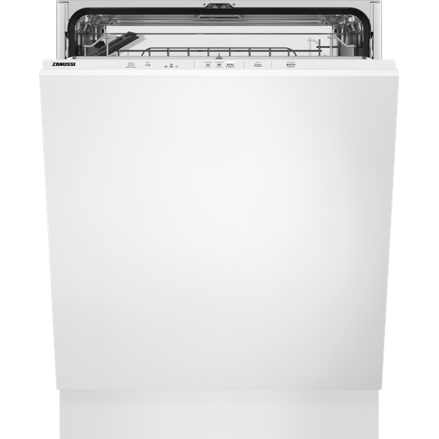 Zanussi ZDLN2521 Fully Integrated Standard Dishwasher - White - ZDLN2521_BK - 1
