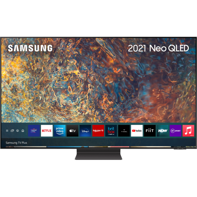 Samsung QE75QN95AA 75" Smart 4K Ultra HD TV - Silver - QE75QN95AA - 1