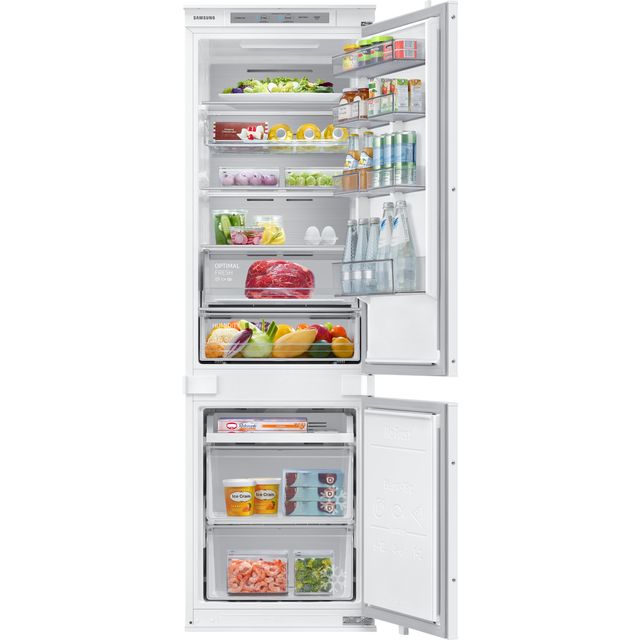 Samsung Series 5 BRB26705DWW Integrated 70/30 Frost Free Fridge Freezer with Sliding Door Fixing Kit - White - D Rated - BRB26705DWW_WH - 1