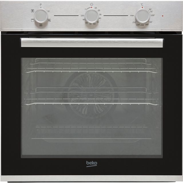 Beko AeroPerfect™ RecycledNet™ BBIF22100X Built In Electric Single Oven - Stainless Steel - BBIF22100X_SS - 1