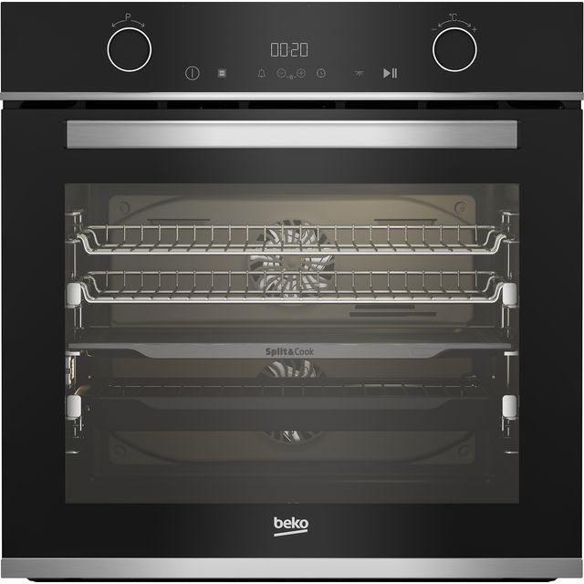 Beko AeroPerfect™ RecycledNet® BBVM13400XC Built In Electric Single Oven - Stainless Steel - BBVM13400XC_SS - 1