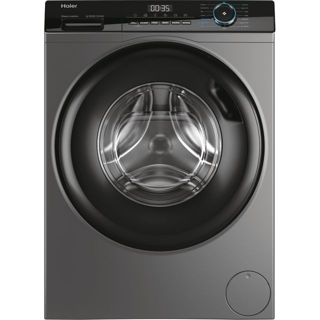 Haier i-Pro Series 3 HW80-B16939S8-UK 8kg Washing Machine with 1600 rpm - Graphite - A Rated