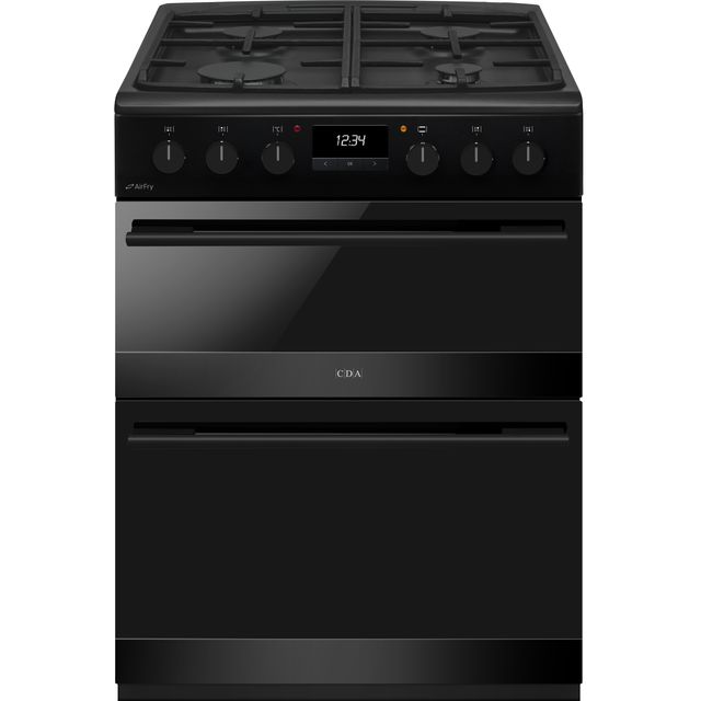 CDA CFD600MB Dual Fuel Cooker - Black - CFD600MB_BK - 1