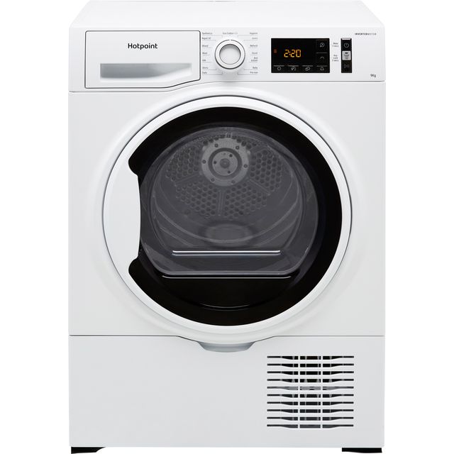 Hotpoint H3D91WBUK Condenser Tumble Dryer - White - H3D91WBUK_WH - 1