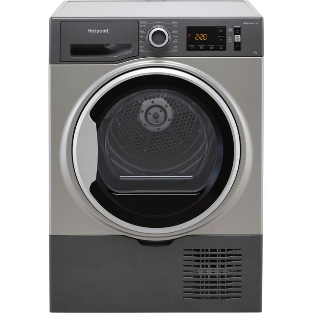 Hotpoint H3D91GSUK 9Kg Condenser Tumble Dryer - Graphite - B Rated
