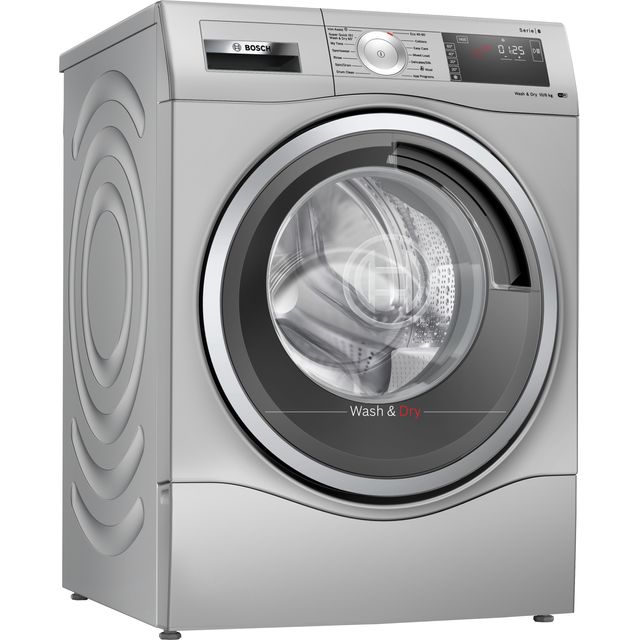 Bosch Series 8 WDU8H549GB 10Kg / 6Kg Washer Dryer - Silver - WDU8H549GB_SI - 1