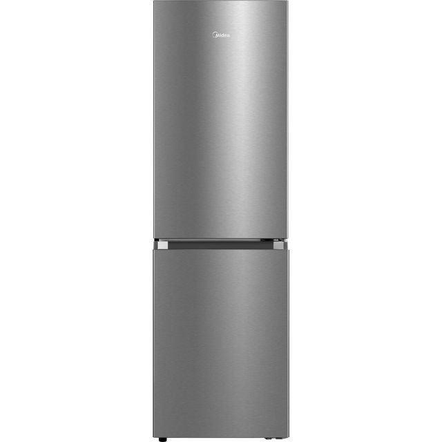 Midea MDRB379FGD02 180cm High 50/50 No Frost Fridge Freezer - Silver - D Rated