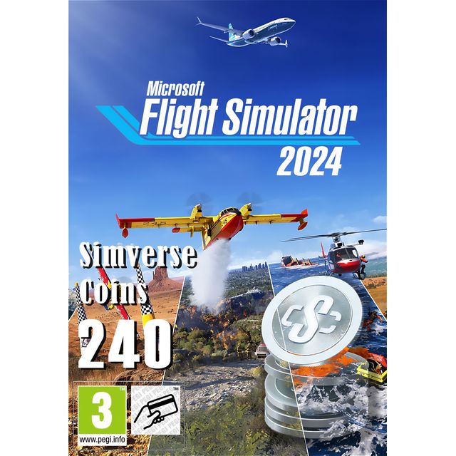 Xbox Flight Simulator 2024 - 240 Simverse Coins Game Coins