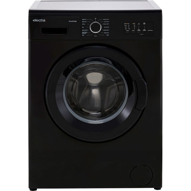 Electra W1449CF2BE 7Kg Washing Machine with 1400 rpm - Black - D Rated 