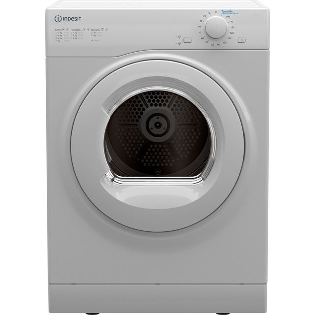 Indesit I1D80WUK 8Kg Vented Tumble Dryer - White - C Rated 