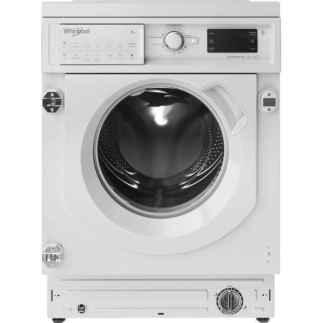 Whirlpool BIWMWG91485UK Built In 9Kg Washing Machine - White - BIWMWG91485UK_WH - 1
