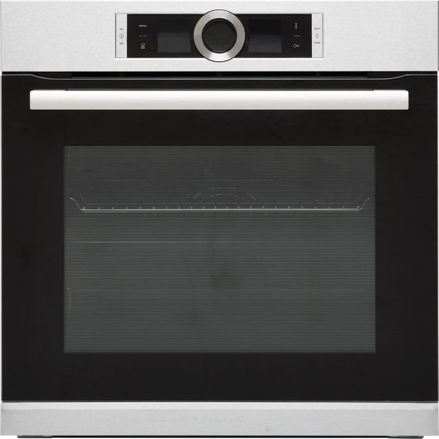 Bosch Series 8 HBG6764S1 Built In Electric Single Oven - Stainless Steel - HBG6764S1_SS - 1
