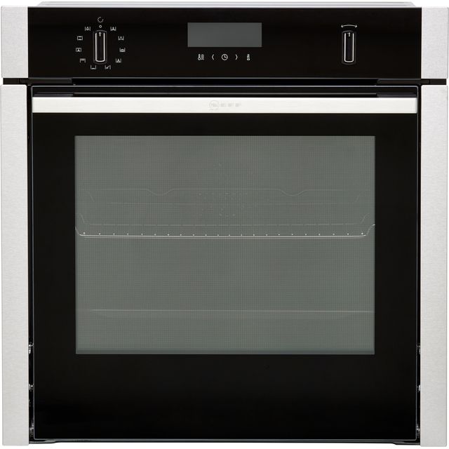 NEFF N50 Slide&Hide® B6ACH7AN0A Built In Electric Single Oven - Stainless Steel - B6ACH7AN0A_SS - 1