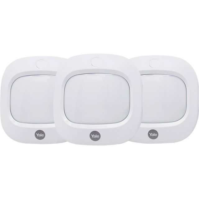 Yale 3 Pack Motion Detector - White 