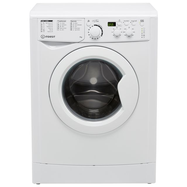 Indesit My Time EWD71453WUKN 7Kg Washing Machine with 1400 rpm - White - D Rated 