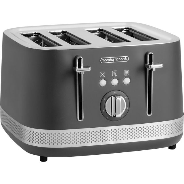 Morphy Richards Illumination 248022 4 Slice Toaster - Titanium